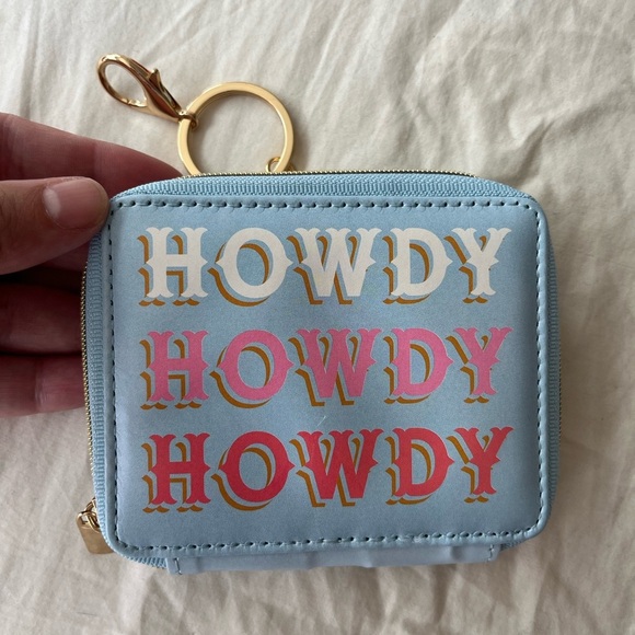 Howdy Howdy Howdy Change Purse Key Chain OS - Picture 3 of 11